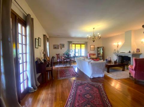 Planta Baja: Salón-comedor con chimenea