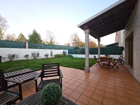 Porche fachada trasera