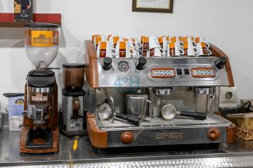 Cafetera y molinillos